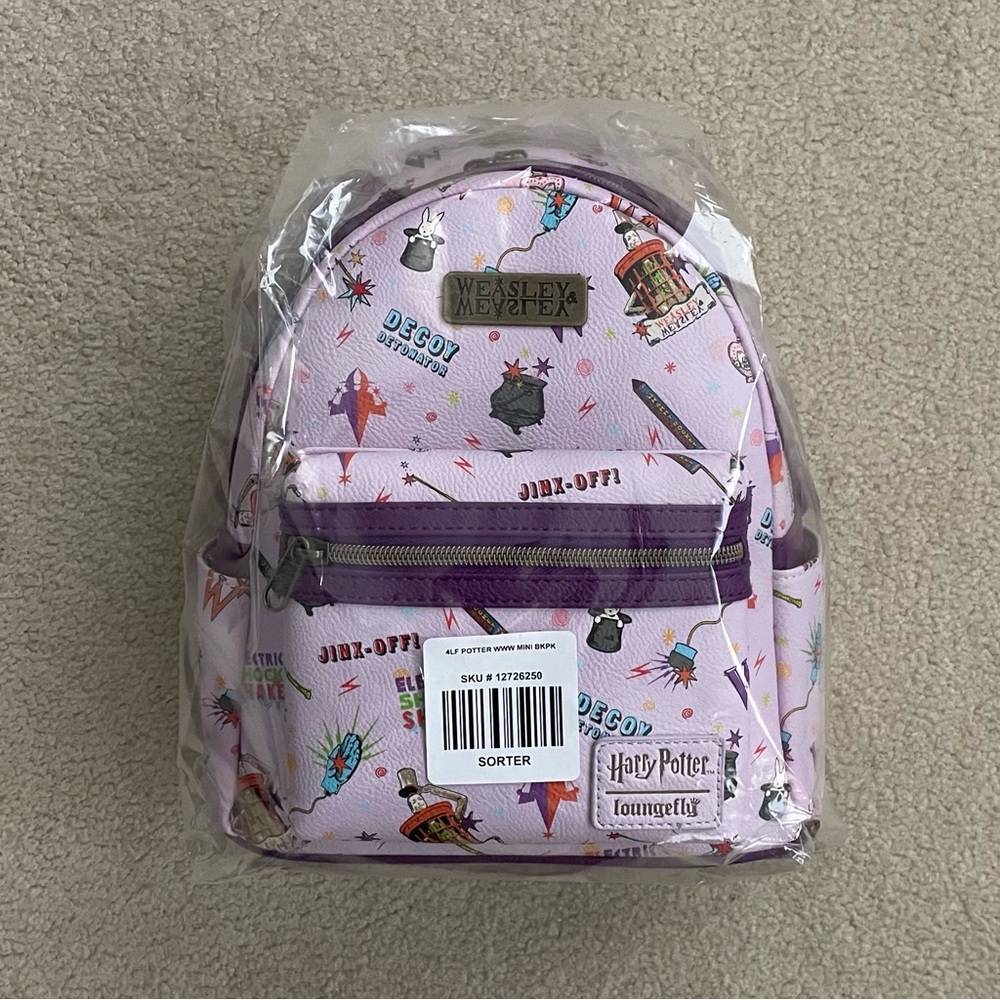 Loungefly Harry Potter Weasleys’ Wizard Wheezes Mini Backpack